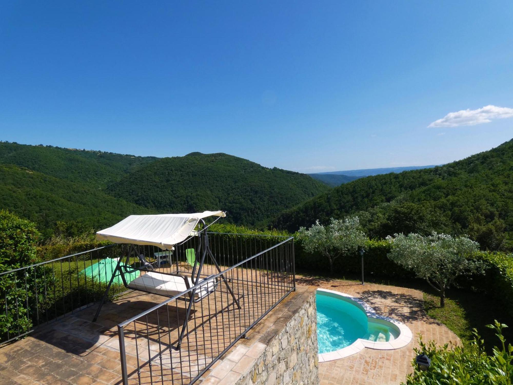 Scappo In Umbria, La Vallata Parrano 外观 照片